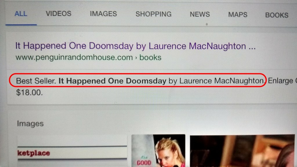 Bestseller?! Surely, Google, you jest.