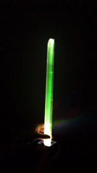 Not a lightsaber, but an actual real-life shard of selenite.