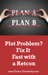 Plot Problem - Fix It Fast with a Retcon
