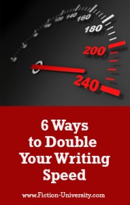 how to double your writing speed